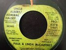 PAUL MCCARTNEY Uncle Albert APPLE US MONO Promo PRO-6278