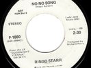 RINGO STARR - Beatles  / NO NO SONG / SNOOKEROO - APPLE RECORD P-1880 - PROMO