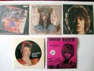 DAVID BOWIE : 5 RARE SINGLES : SUPERMEN PIC DISC : PRETTIEST STAR EP