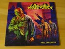 Toxic Holocaust ?– Hell On Earth (2005, Yellow / Clear vinyl, Nuclear Assault)