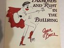JOAN BAEZ - Diamonds and Rust in the Bullring LP - Gold Castle D1-71321 ORIGINAL