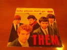 Them - Baby Please Don't Go / Gloria 45 Ita Press 1965 Decca Rarity VG/NM