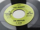 THE BEATLES 1968 USA 45 LADY MADONNA CAPITOL 2138 PROMOTIONAL COPY NOT FOR SALE