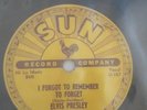 ELVIS PRESLEY Sun Records 78 Mystery Train/ I Forgot To Remember To Forget
