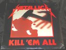 Metallica Kill 'Em All Sealed Vinyl Record Lp USA 1988 Bonus Tracks RC