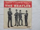 THE BEATLES-She Loves You/I'll Get You-Swan S-4152 W/Picture Sleeve-VG