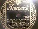 H.m Barnes blue ridge ramblers Brunswick 310 Old-time Country stringband 78 rpm