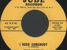 TONY LAWRENCE: I Need Somebody / Million Words 45 Soul