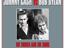 JOHNNY CASH vs BOB DYLAN THE SINGER AND THE SONG - 2 LP GATEFOLD SET RED VINYL