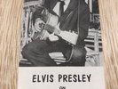 Original 1957 Elvis Presley RCA Victor Record Pamplet.  See Pics And Description