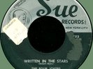FOUR JOKERS Written in the Stars / Run Around 45rpm Sue 1958 original press