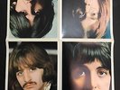 ORIGINAL 1968 BEATLES WHITE ALBUM SWBO-101 INSERTS ONLY POSTER + PHOTOS