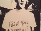 POP PUNK LP GREAT APES CALIFORNIA HEART 12” ASIAN MAN SILK SCREEN 21/50 RARE