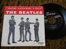 45  Single Record- The Beatles Swan Label She loves you w/ Picture sleeve S4152