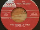 The Pelfrey Brothers -You Broke A Vow- Ohio Hillbilly Bopper 45 on Ark - Hear
