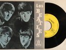 LOS BEATLES - En Cambio Llorare - SUPER RARE COSTA RICA PICTURE SLEEVE EP