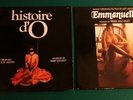 2 disques vinyle 33tours Emmanuelle histoire d'o Pierre bachelet