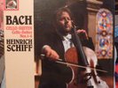 Heinrich SCHIFF Bach 6 Suites Cello Solo 2-LP-Box EMI Digital