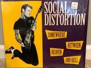 SOCIAL DISTORTION Somewhere Between Heaven And Hell 1992 LP E47978