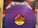 METALLICA - MASTER OF PUPPETS - COLOURED VINYL L.P. - MINT