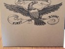 American Uprise TEST PRESS  one of 15 7 inch record 25 ta life hardcore isd oi