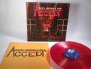 ACCEPT  restless and wild red Vinyl Record LP Album Vtg