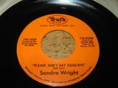 Northern Soul Sandra Wright Please don't say good-bye Truth records 1975