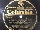 Rare 78rpm Moran & Mack - Special Record - Not For Sale - Two Black Crows in AEF