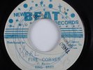 Reggae 45 KING STITT/DYNAMITES Fire Corner NEW BEAT HEAR