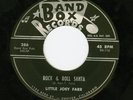 CHRISTMAS ROCKABILLY 45 - LITTLE JOEY FARR - ROCK & ROLL SANTA - BAND BOX