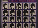 BEATLES: A Hard Day's Night LP (UK, 70s pressing, black/silver lines/2 EMI logo