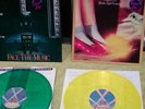 ELO-FACE THE MUSIC, GREEN VINYL LP & Eldorado yellow l.p. Very rare set