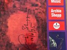 Archie Shepp Autograph Fire Music Impulse top