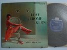 KENNY DREW I Love Jerome Kern piano solos JAZZ Mono LP RIVERSIDE 12-811 DG