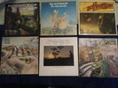 6 BO HANNSON LP RECORDS MAGICIAN MAT LORD OF THE RINGS EL-AHRAIRAH WATERSHIP...