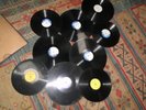 BLUE NOTE 78 RPM RECORDS(6)also three other 78's,VINTAGE BLUE NOTE JAZZ LPS-RARE