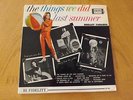 SHELLEY FABARES - THE THINGS WE DID LAST SUMMER (COLPIX LP 431) WHITE DJ PROMO