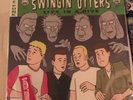 Swingin Utters Live In A Dive RARE COLOR VINYL Blue/Green ORIGINAL LP  Punk