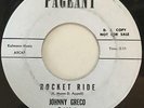 JOHNNY GRECO ROCKET RIDE ORIG 1963 PAGEANT PROMO 45 DOO-WOP SOUL RECO ART WHY DO