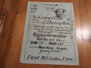 ORIG HIP HOP FLYER K CONNECTION-COACH DOC AND THE SERIOUS 5-MEAN GENE.EDDIE ED