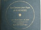 rare 3 LPs RISTENPART, Marie-Claire ALAIN / Haendel Concertos.. / DF 204-5-6 NM