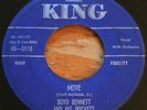 Boyd Bennett -Move / Click Clack- Rockabilly 45 on King - Hear