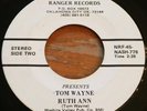 Tom Wayne -Ruth Ann- Oklahoma Rockabilly 45 on Ranger - Hear