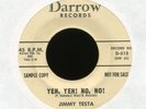JIMMY TESTA Yeh Yeh No No on Darrow Promo Rockabilly 45 Hear