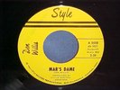 1964 Memphis Rock & Roll Style Wooten Don Willis Mars Dame Glass Of Wine VG+