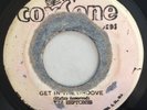 HEPTONES - GET IN THE GROOVE - COXSONE ( ROCKSTEADY 7 )