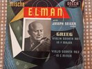 Decca LXT5113 - Grieg - Violin Sonatas Nos. 1 & 3 - Mischa ELMAN - Joseph SEIGER