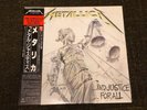 Metallica And Justice For All 25AP 5178-9 1988 Japan  NM OBI Vinyl LP