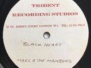Marc And The Mambas. Black Heart. Acetate 45 7”. Almond Soft Cell Rare