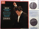 ZUBIN MEHTA Mahler No.3 ORIG Decca stereo D117D2 UK-1980 2-LPs NM